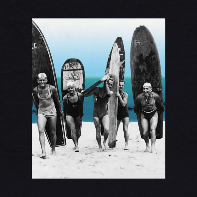 Surf's Up, Boys 1922 by LittleBean